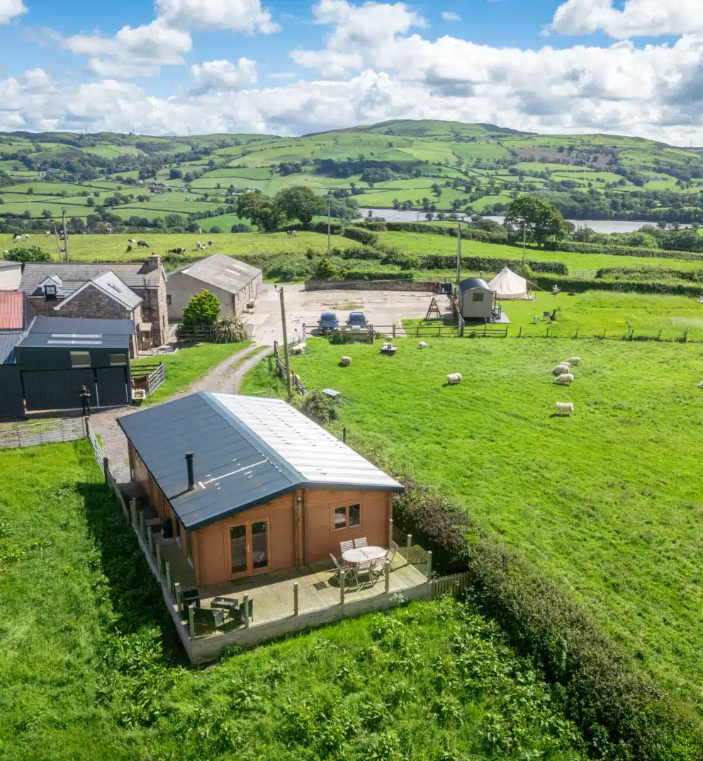 Pen Cefn Farm Holidays Scarlett Lodge Self Catering Accomodation